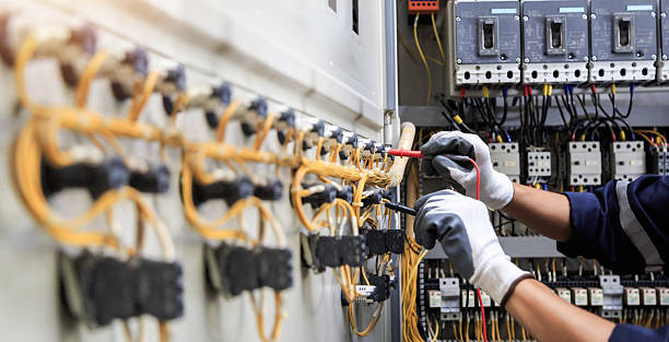 Professional Electrician technician working in Sunset, UT